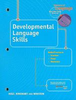 Developmental Language Skills: Guided Practice Grammar, Usage, Mechanics:  Introductory Course 0030700582 Book Cover