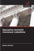 Specjalne techniki renowacji zabytków (Polish Edition) 6208780810 Book Cover