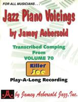 Jazz Piano Voicings: Transcribed Comping from Volume 70 Killer Joe Play-A-Long Recording 1562240757 Book Cover