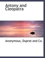 Antony and Cleopatra 1140531492 Book Cover