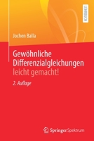 Gewöhnliche Differenzialgleichungen leicht gemacht! 3662647516 Book Cover
