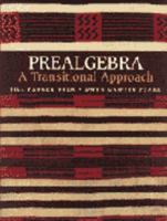 Prealgebra: A Transitional Approach 0673999521 Book Cover