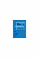 Words for Students of English: A Vocabulary Series for ESL, Vol. 1 (Pitt Series in English As a Second Language) 0472082116 Book Cover