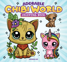 Adorable Chibi World Coloring Book 1497206987 Book Cover