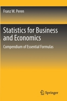 Statistics for Business and Economics: Compendium of Essential Formulas null Book Cover