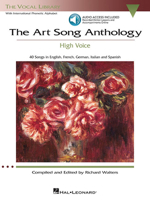 The Art Song Anthology: With 3 CDs of Recorded Diction Lessons and Piano Accompaniments the Vocal Library High Voice 1423483995 Book Cover