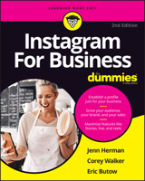 Instagram for Business for Dummies 1119439817 Book Cover