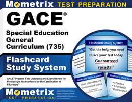 GACE Special Education General Curriculum (735) Flashcard Study System: GACE Practice Test Questions and Exam Review for the Georgia Assessments for the Certification of Educators 1516730453 Book Cover
