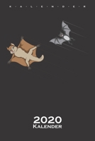 Flugh?rnchen und Fledermaus Wettrennen Kalender 2020: Jahreskalender f?r Tierfreunde und alle mit Haustieren 1710841567 Book Cover