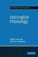 Old English Phonology (Study in Linguistics) 052113627X Book Cover