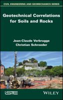 Geotechnical Correlations for Soils and Rocks 1786302799 Book Cover