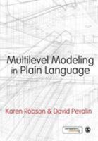 Multilevel Modeling in Plain Language 0857029169 Book Cover