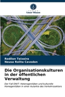 Die Organisationskulturen in der öffentlichen Verwaltung 6203357502 Book Cover