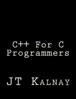 C++ for C Programmers 1469924641 Book Cover