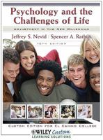 Psychology and the Challenges of Life: Adjustment in the New Millennium 10th Edition for El Camino College 0470565004 Book Cover