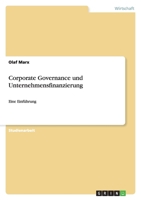 Corporate Governance und Unternehmensfinanzierung 3640278046 Book Cover
