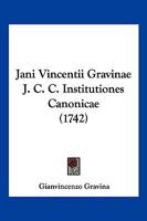 Institutiones Canonicae 129509570X Book Cover