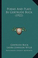 Poems and Plays 0548626448 Book Cover