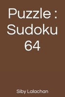 Puzzle: Sudoku 64 B0F77SJW8Y Book Cover