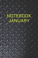 Notebook January 2020: NOTEBOOK, POCKETBOOK, DIARY JANUARY 31 DAYS , SERIES by SCALARIS 1701895072 Book Cover