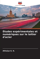 Études expérimentales et numériques sur le laitier d'acier (French Edition) 6207672259 Book Cover