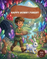 The Happy Bunny Forest | Adam and Clover's Magical adventure: A children's Story About Friendship, kindness, sharing, and Courage. B0HBLG33RK Book Cover