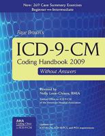 ICD-9-CM Coding Handbook 2009, without Answers 1556483554 Book Cover