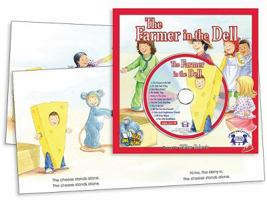 The Farmer in the Dell Sing a Story Handled Board Book with CD 0769656641 Book Cover