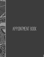 Appointment Book: Featuring daily weekly calendar with 15 minute hourly intervals (7am-9pm) for scheduling, Hair Stylists, Salons, and Nail Salons. (cool mandala) 1701843730 Book Cover