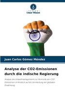 Analyse der CO2-Emissionen durch die indische Regierung 6207347528 Book Cover