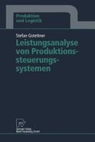 Leistungsanalyse Von Produktionssteuerungssystemen 3790810746 Book Cover