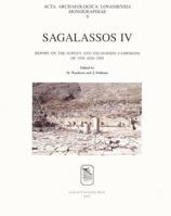 Sagalassos IV: Report on the Survey and Excavation Campaigns of 1994 and 1995 (Acta Archaeologica Lovaniensia-Monographiae) 9061868459 Book Cover