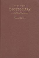 A Concise Greek-English Dictionary of the New Testament 3438060191 Book Cover