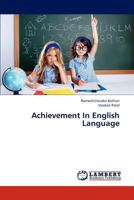 Achievement In English Language 384540261X Book Cover