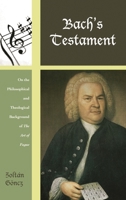 Bach's Testament 081088447X Book Cover