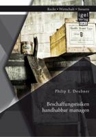 Beschaffungsrisiken Handhabbar Managen 3954850052 Book Cover
