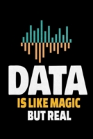 Data Is Like Magic But Real: Dot Grid Page Notebook Gift For Computer Data Science Related People. 1672971756 Book Cover