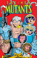 New Mutants Omnibus Vol. 4 Rob Liefeld Cable Cover 1302969803 Book Cover