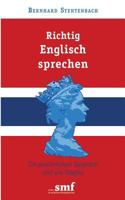 Richtig Englisch sprechen 3833429208 Book Cover