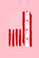 Journal: Dot Grid Journal - America Flag Cat Santa Hat Cute Christmas Gift - Pink Dotted Diary, Planner, Gratitude, Writing, Travel, Goal, Bullet Notebook 170597354X Book Cover