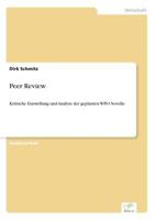 Peer Review 3838631641 Book Cover