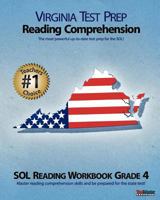 VIRGINIA TEST PREP Reading Comprehension SOL Reading Workbook Grade 4 1477537635 Book Cover