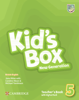 Kid's Box New Generation Level 5 Teacher's Book with Digital Pack British English 1108890040 Book Cover