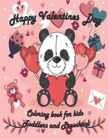 Valentine's Day Coloring Book for Kids: valentines coloring book for Preschool, big valentine's day coloring book, Cute Coloring Book for Little Girls and Boys, Valentines Day Coloring books for Toddl B084DGNGH6 Book Cover