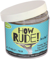 How Rude! In a Jar 1631981501 Book Cover