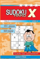 Sudoku X - hard, vol. 1 1656048388 Book Cover