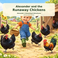 Alexander and the runaway chickens: Alexander’s homestead adventures B0HKJX1PPM Book Cover