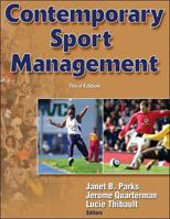 Contemporary Sport Management 073606365X Book Cover
