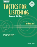 Basic Tactics for Listening: Test Booklet with Audio CD 0194388301 Book Cover