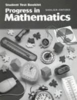 Progress in Mathematics, Grade 4, Student Test Booklet, 10 pack, (Progress in Mathematics Ser. 7) 0821526642 Book Cover